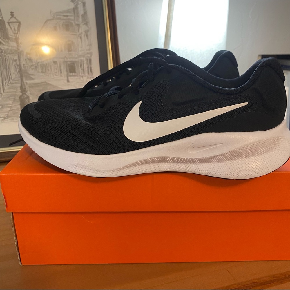 Nike Revolution Black and White Sneaker